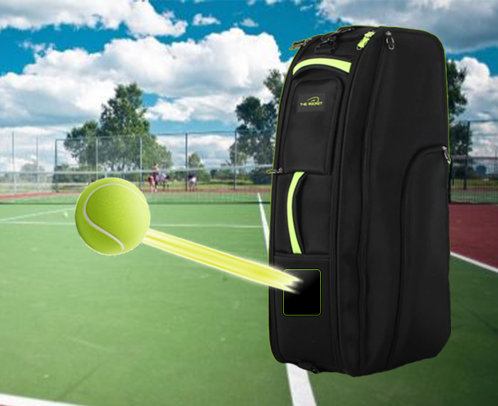 Tennis Racquet Bag Includes Tennis Ball Machine – Tennis C Williams